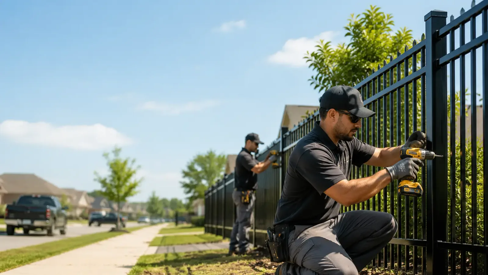Metal Fence Installation in Union Hall, VA